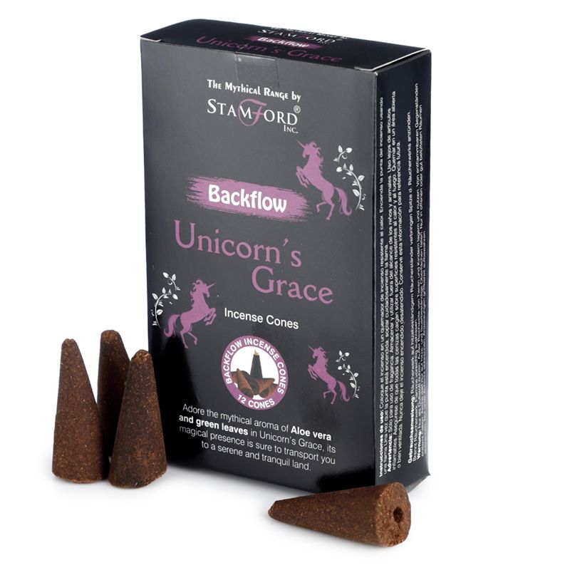 Unicorns Grace Backflow Incense Cones