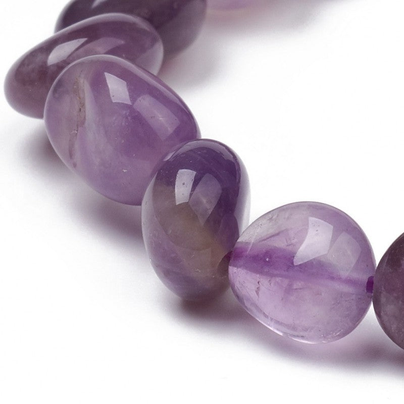 Amethyst Tumblestone Bracelet