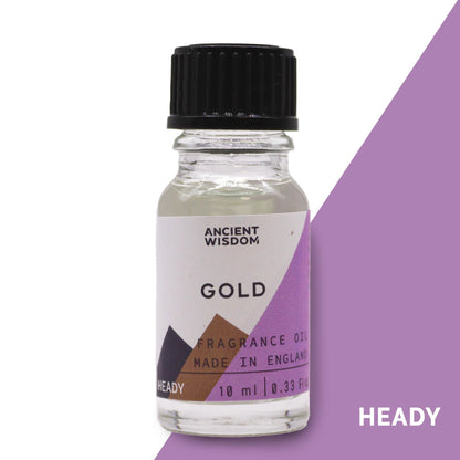 Gold Fragrance Oil 10ml