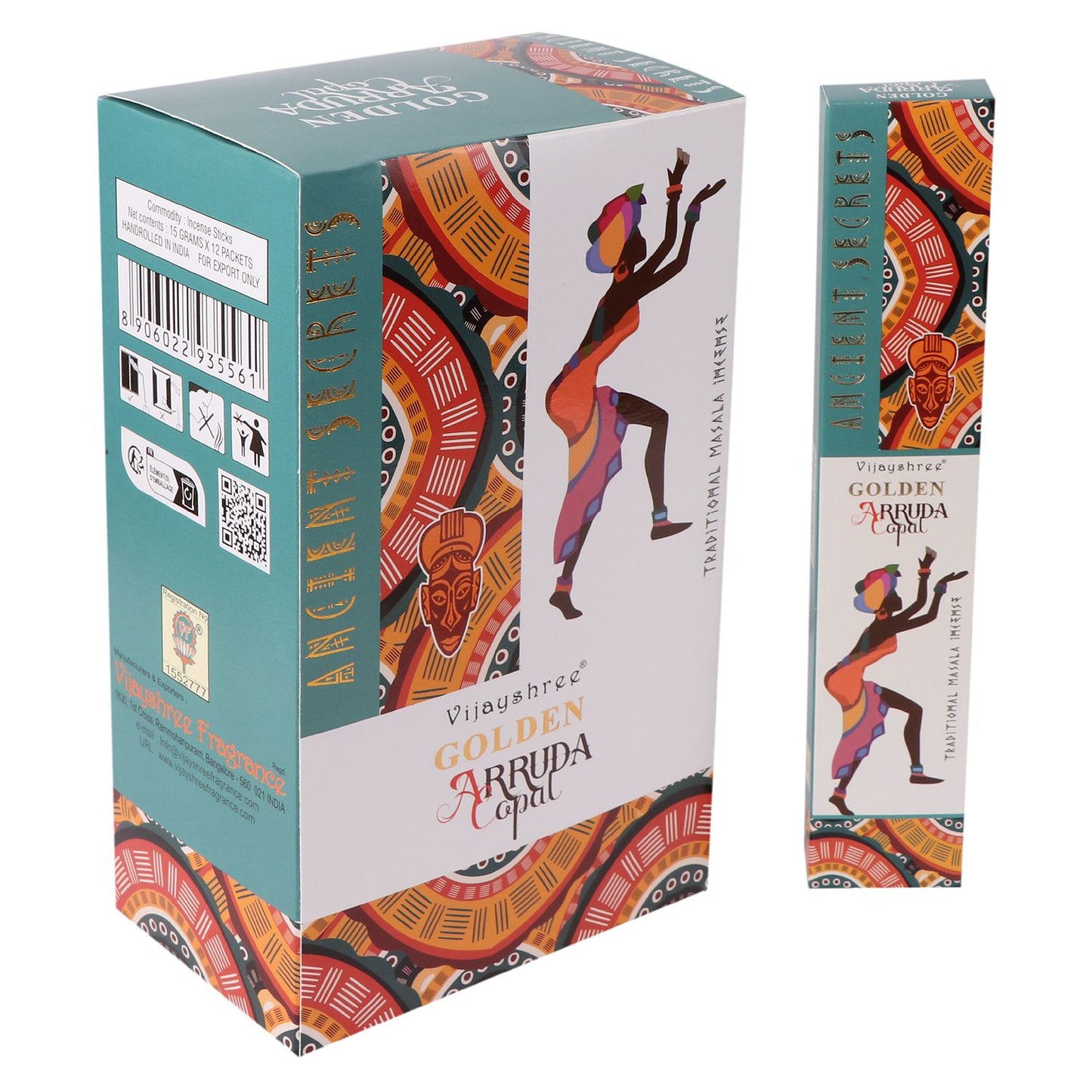 Golden Copal and Arruda Incense Sticks