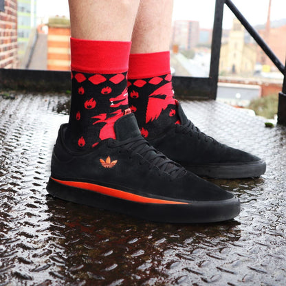 Hop Hare Bamboo Socks (36-40) - Red Dragons