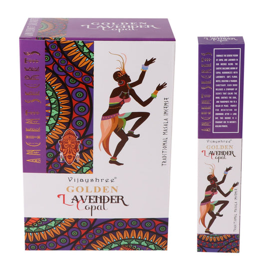 Golden Copal and Lavender Incense Sticks