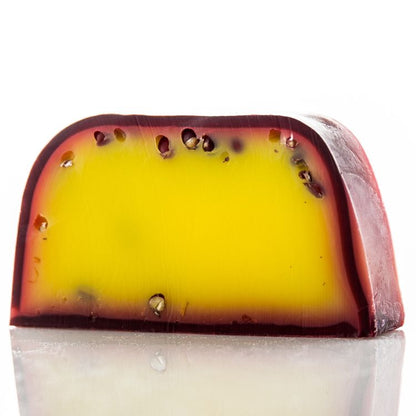 Handmade Passion Fruit Soap Slice