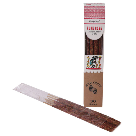 Golden Pure Rose Smudging Resin Incense Sticks