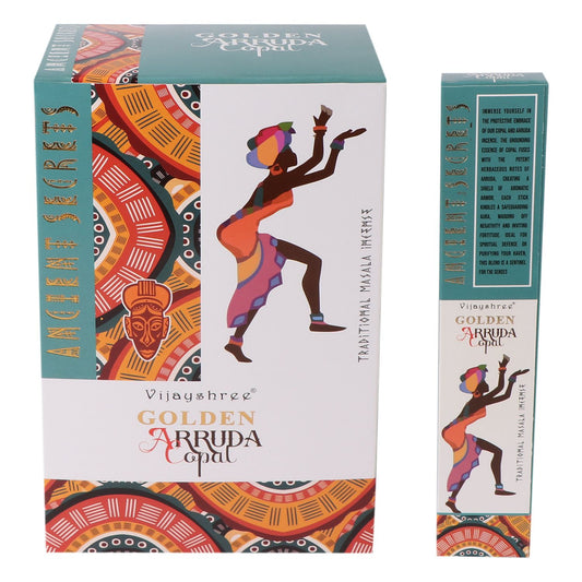 Golden Copal and Arruda Incense Sticks