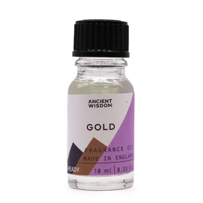 Gold Fragrance Oil 10ml