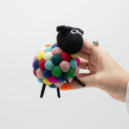 Little Felt Sheep - Multi Colours