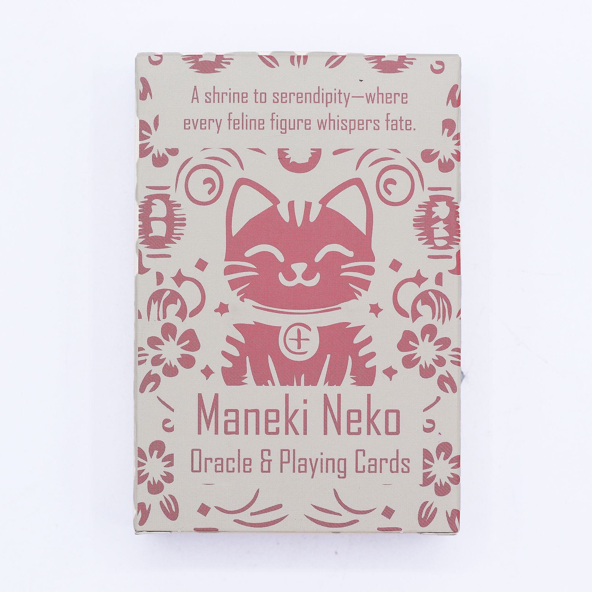 Fortune Cats Playing & Oracle Cards- Maneki Neko Deck