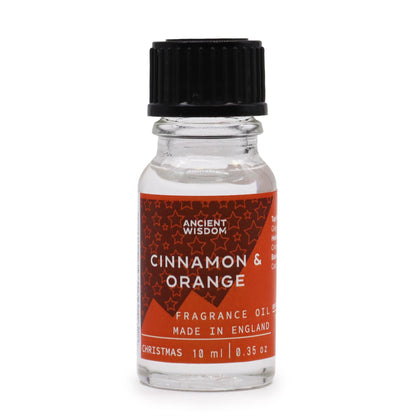 Xmas Cinnamon & Orange Fragrance Oil 10ml