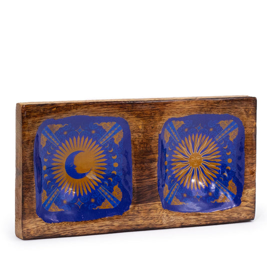 Double Trinket Tray 20x10x2.5cm