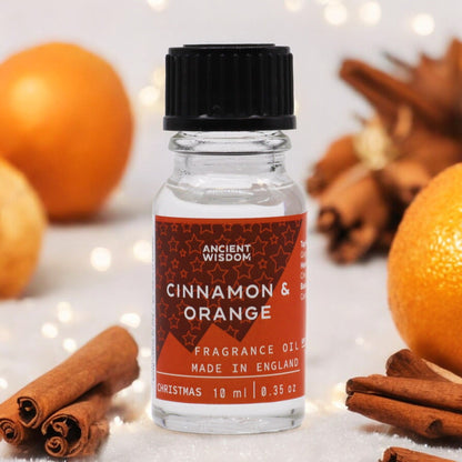 Xmas Cinnamon & Orange Fragrance Oil 10ml