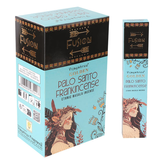 Golden Palo Santo and Frankincense Incense Sticks
