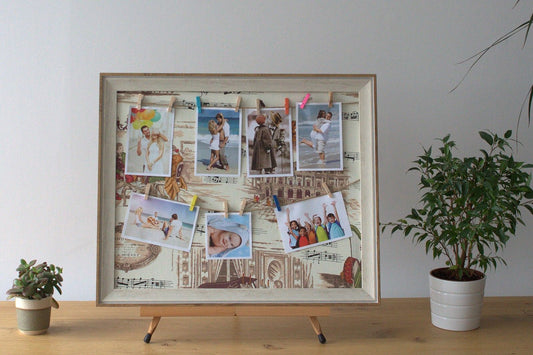 Large DIY Peg Photo Frames - Mozart
