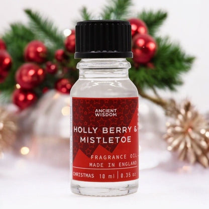 Holly Berry & Mistletoe Fragrance Oil 10ml