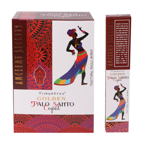 Golden Copal and Palo Santo Incense Sticks