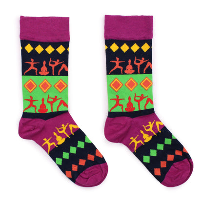 Hop Hare Bamboo Socks (36-40) - Yoga Poses