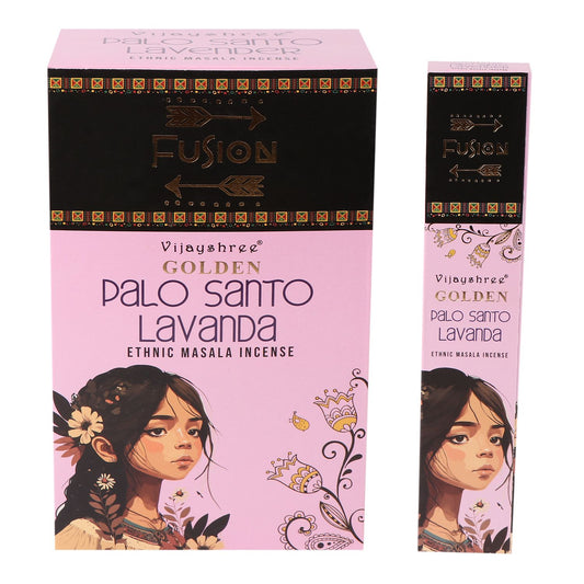 Golden Palo Santo and Lavender Incense Sticks