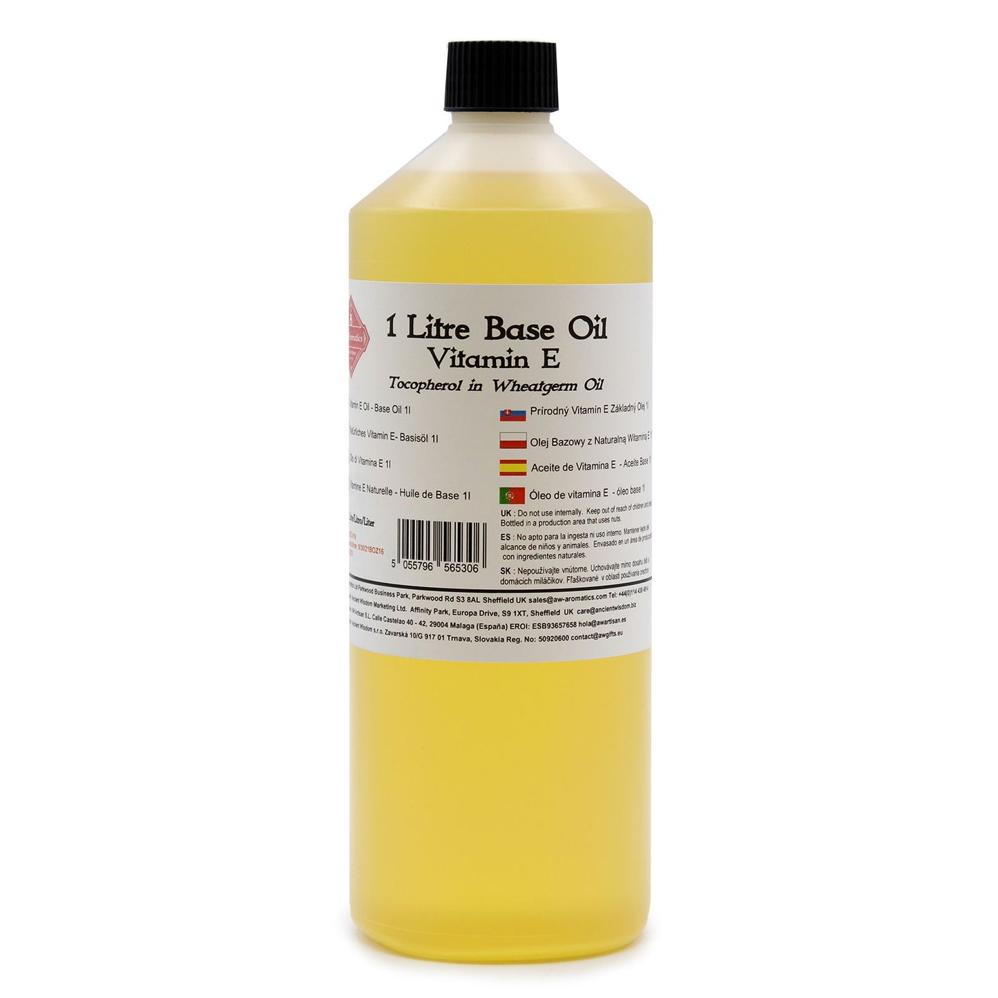 Natural Vitamin E Oil - 1 Litre