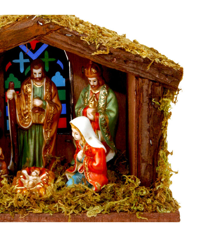 Nativity Scene with Lighting (Battery Operated)