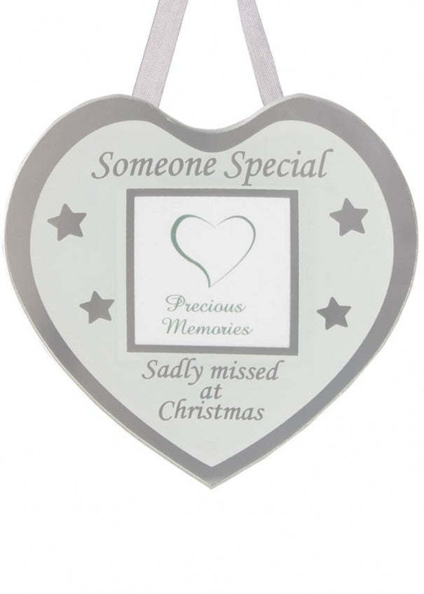 Memorial Christmas Photo Hanger "Someone Special"