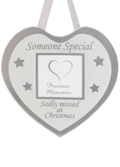 Memorial Christmas Photo Hanger "Someone Special"