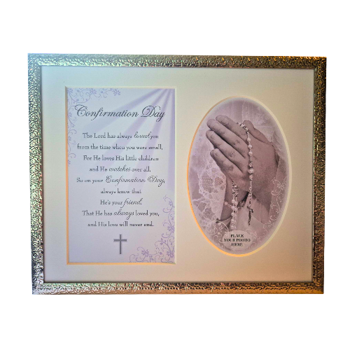 Confirmation Keepsake Frame - Insert your own photo