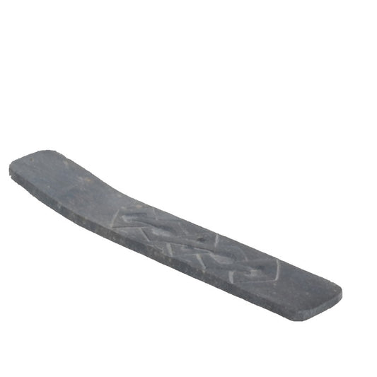 Soapstone Celtic Incense Ash Catcher - Grey